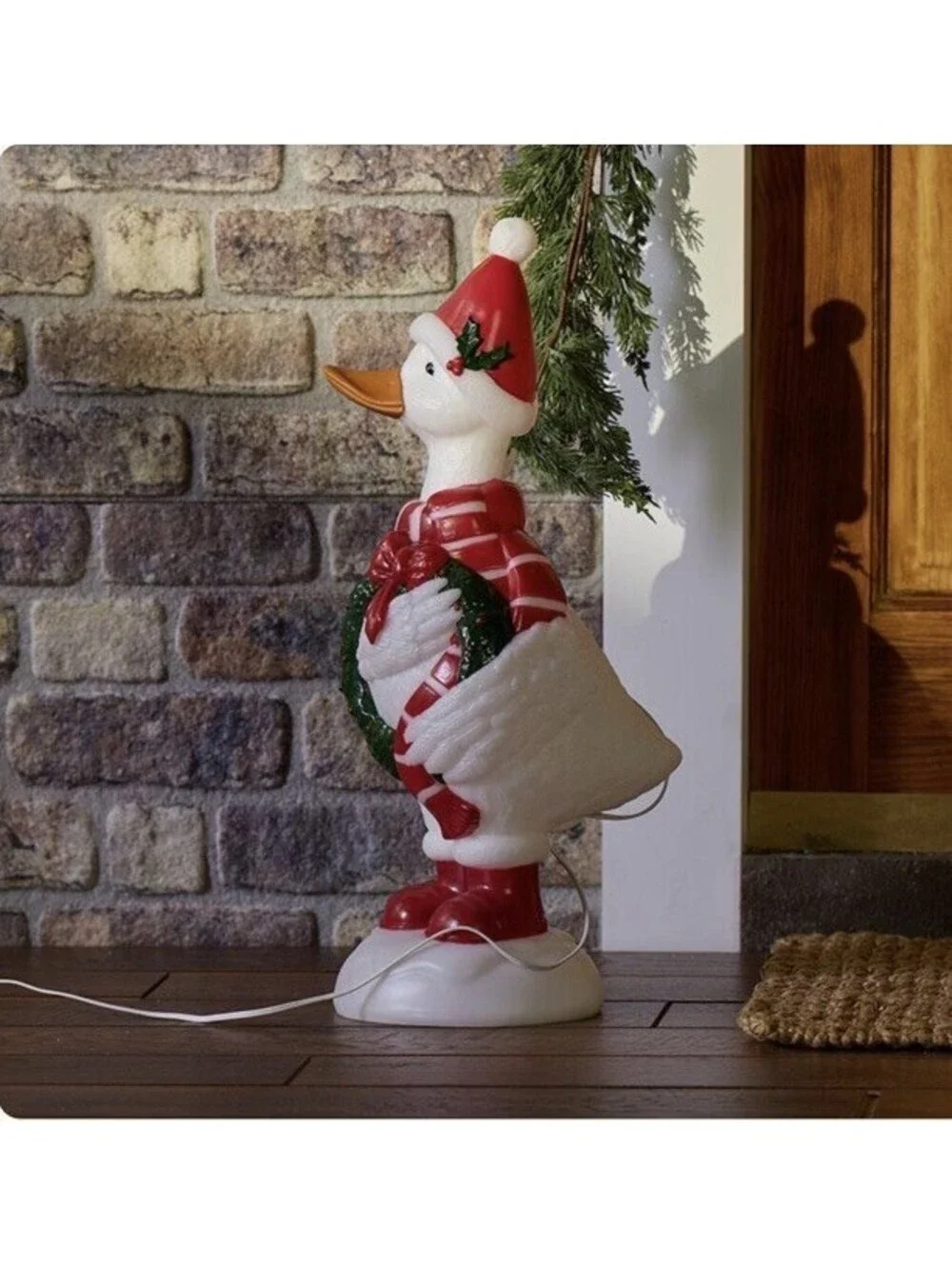 New Cracker Barrel Christmas Goose Blow Mold 2026 NEW